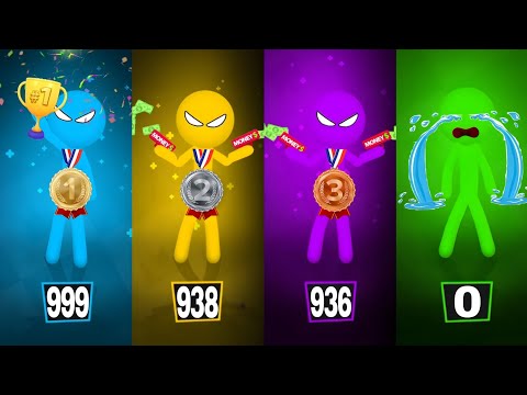 Intense Moments & Wins! Stickman Fight Highlights - Stick Party 234 MiniGames