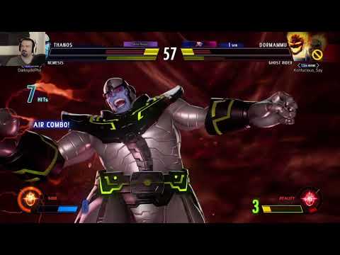 MvC Infinite: Week 2 Online Play pt1 - vs. Ghost Rider/Dormammu