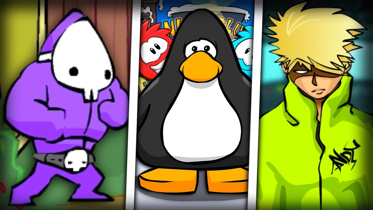 ANALISANDO MAIS JOGOS ANTIGOS de FLASH (nostalgia)