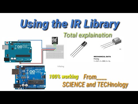 Using the IR Library | Arduino | VS1838B