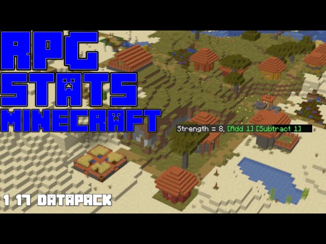 D&D Stats Datapack v1.17 Minecraft Data Pack