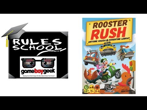 Learn How to Play Rooster Rush (Rules School) with the Game Boy Geek