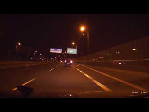 Idiota na zjeździe z A1