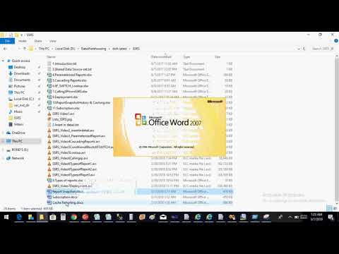 SSRS Video8-Snapshot_History_caching_Subscription