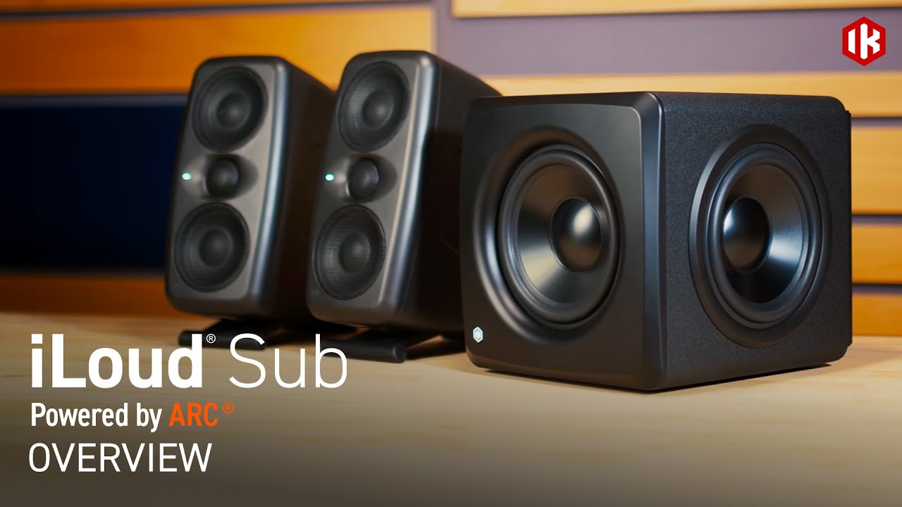 IK iLoud Sub Compact Studio Subwoofer