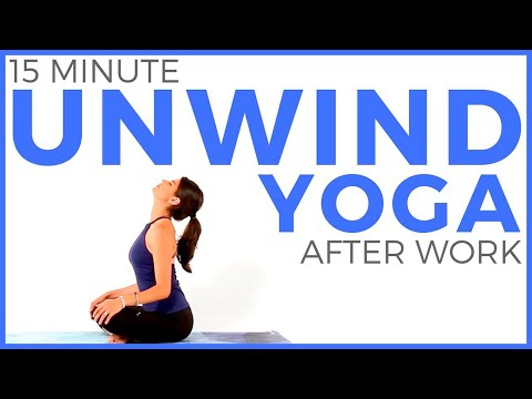 15 minute Relaxing Yoga Stretches to UNWIND After Work