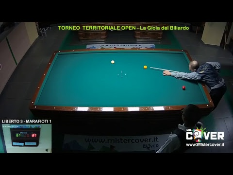 la gioia del biliardo live MARAFIOTI - LIBERTO