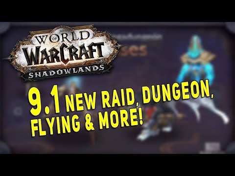 Patch 9.1 New Raid, Dungeon & More! BlizzCon 2021 World of Warcraft: Shadowlands Update Reaction