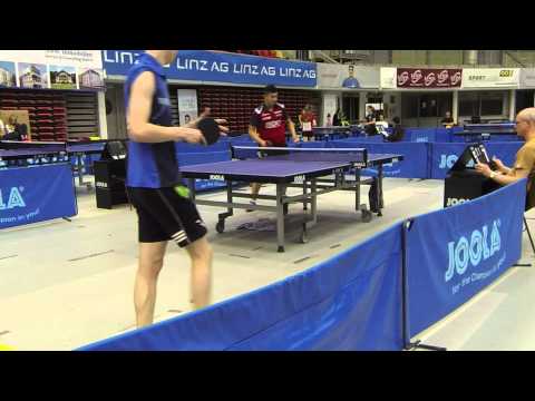 150405 Linz, JBT, Jesper Ravn - Adrien Reisdorf