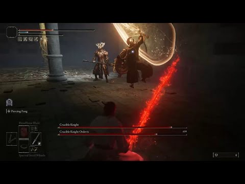 Crucible Knight Ordovis Duo - Dexterity Nagakiba - Elden Ring