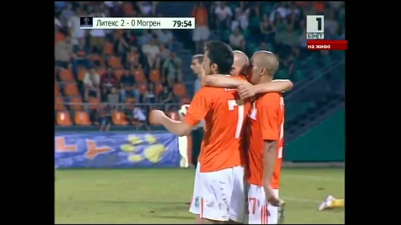 Litex Lovech 3-0 Mogren. Champions League 2011/2012 Qualify
