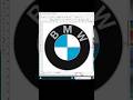 How To Make BMW Logo In Coreldraw Quick Easy