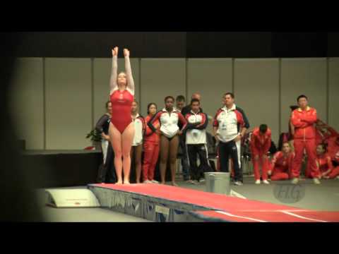 OERSKOV Sara (DEN) - 2015 Trampoline Worlds - Qualification TU Routine 2