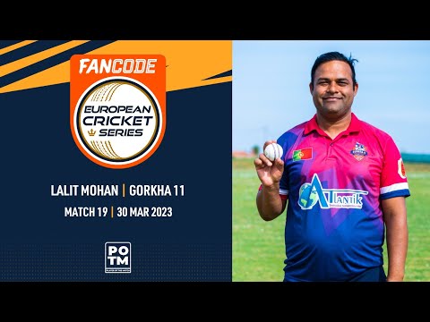 POTM: L.Mohan - GOR vs GAM | Highlights | FanCode ECS Portugal, Santarem 2023 | ECS23.127