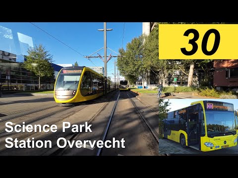 U-OV lijn 30: Science Park - Station Overvecht | Qbuzz Utrecht | Qbuzz 4140 | 2024