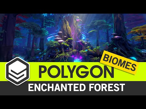 POLYGON Enchanted Forest - Nature Biome - Low Poly 3D Art by #syntystudios