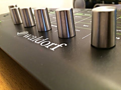 Waldorf Pulse 2 Filter Playing Demo