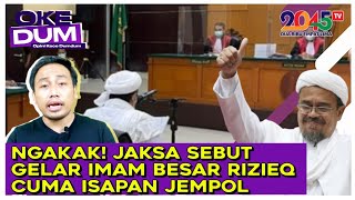 Download lagu Yusuf Muhammad: NGAKAK! JAKSA SEBUT GELAR IMAM BESAR RIZIEQ CUMA ISAPAN JEMPOL (Oke Dum #52) mp3