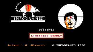 [Amstrad CPC] L' Affaire Sydney - Longplay