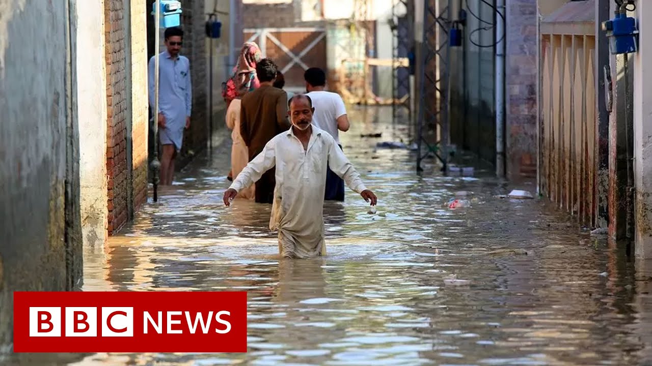 Floods have overtaken a third of Pakistan.