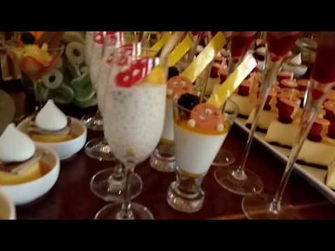 Grand hyatt dessert buffet counter