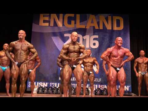 2nd Callout - Masters Over 40 - NABBA England 2016