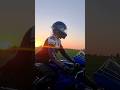 Sunset Or Sunrise Lover Yamahar1 Agvhelmets Dainese Yamaha Motogirl Bikergirl Shorts Bike