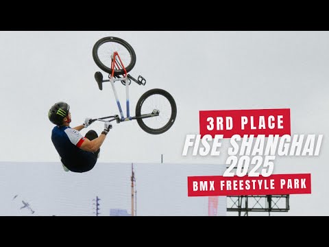 ANTHONY JEANJEAN - 3RD PLACE - UCI BMX FREESTYLE WORLD CUP FINAL - FISE SHANGHAI 2025