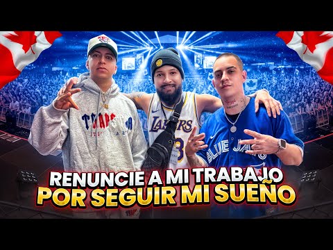 I interviewed two MEXICAN RAPPERS in Canada @netopenaoficial @ToserOneOficial 🇨🇦