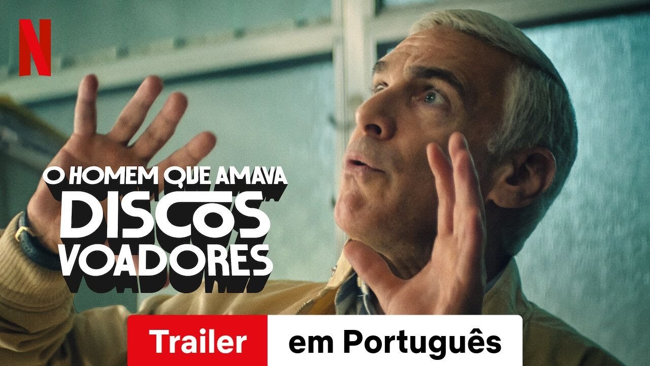 Trailer oficial de O Homem que Amava Discos Voadores