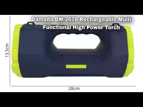 Domoda DM-2678 Rechargeable Multi Functional High Power Torch