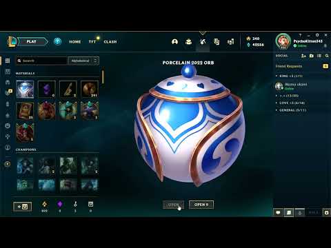 League Of Legends 11 Porcelain And 16 Firecracker Orbs Opening 2022 And Reroll
