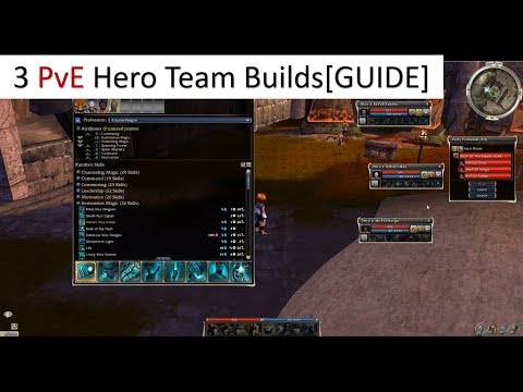 3 Hero Team for all PvE in Guild Wars
