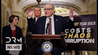 Schumer Slams Trump Iran War Messaging During Senate Capitol Stakeout | DRM News | AC1F