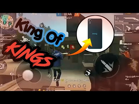 Free fire Best player with HTC DESIRE😘💥\  King of kings \ P G ON FIRE/ free alok giveaway/