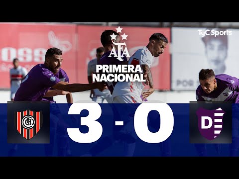 Chacarita 3-0 Villa Dálmine | Primera Nacional | Fecha 2 (Zona B)