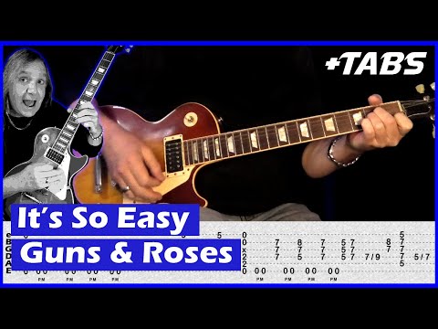 Its So Easy Guitar Lesson
