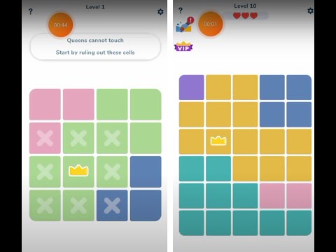 Queens Master Sudoku Puzzle - Level 1 To Level 10 - YouTube