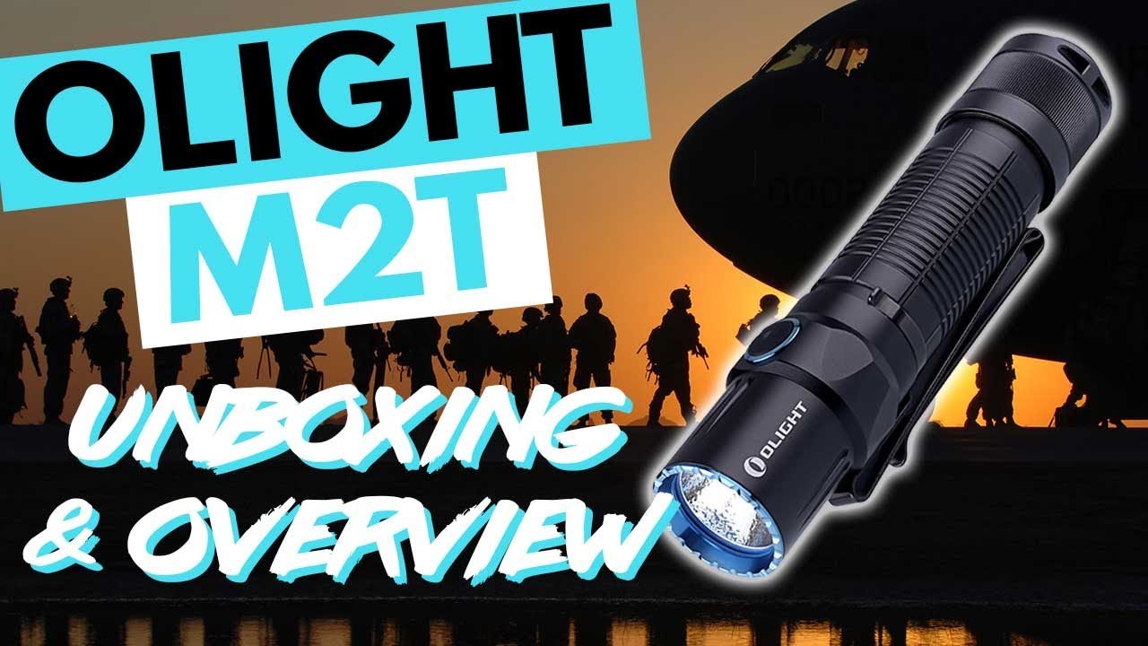 Olight M2T Tactical LED Flashlight - Unboxing & Overview