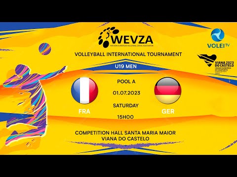 FRANCE x GERMANY - TORNEIO WEVZA SUB-19