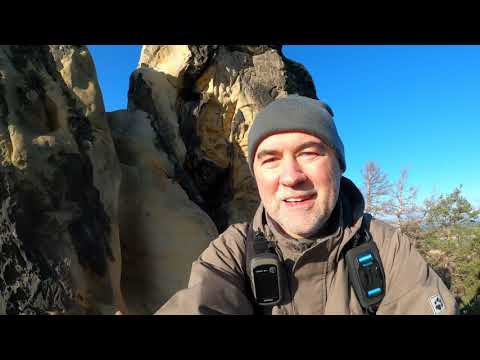 Wanderung auf der Teufelsmauer im Harz von Blankenburg zum Hamburger Wappen