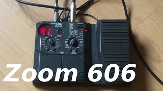 Video thumbnail for Zoom 606 distortion sound demo by GuitarRig