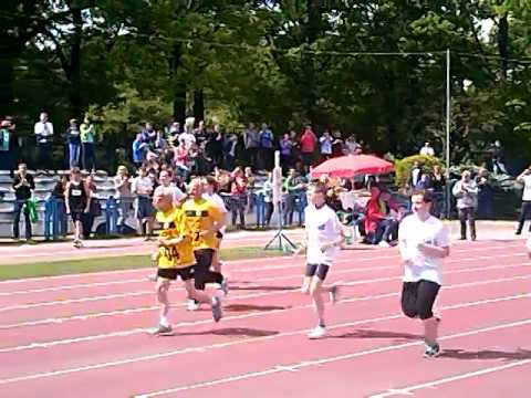 Bieg na 100m w kategorii 100+