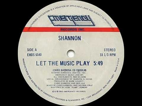 Shannon - Let The Music Play : Sace 2 Remix