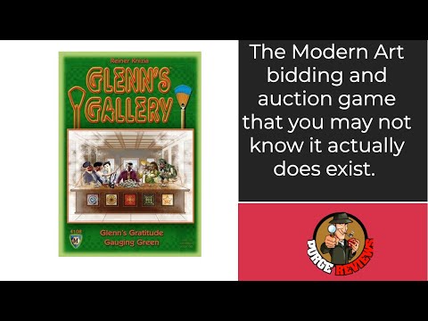 The Purge: # 2891 Glenn's Gallery: The modern art bidding game that may have missed your radar 