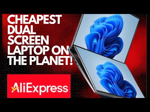 I bought an insane dual screen i7 laptop from ALI EXPRESS🤡 / Crelander X16 plus i7 64b 2TB Review