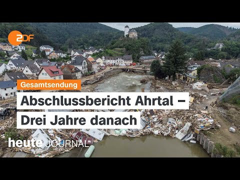 heute journal vom 02.08.2024 Folgen des Gefangenenaustausches, Abschlussbericht zur Ahrtal-Flut