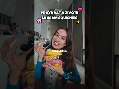 PRVÝKRÁT V ŽIVOTE SKÚŠAM SQUISHIES ✨🤩🩷