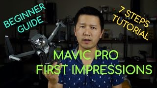 DJI Mavic Pro First Impressions & 7 Steps Beginner Guide (4K)