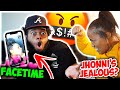 FACETIMING CUTE GIRLS IN FRONT Of My CRUSH JHONNI BLAZE TO SEE HOW SHE REACTS SHE GOT JEALOUS